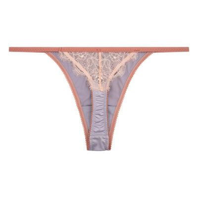 Ana Women Sexy Lace Sheer Bra Set Ultra-thin Lingerie G-String Thong Night  Underwear 