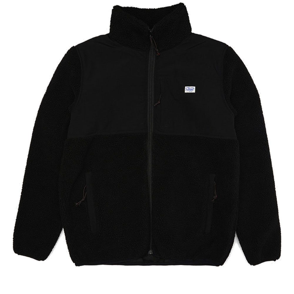 Fletcher fleece panel black jacket | FERENT